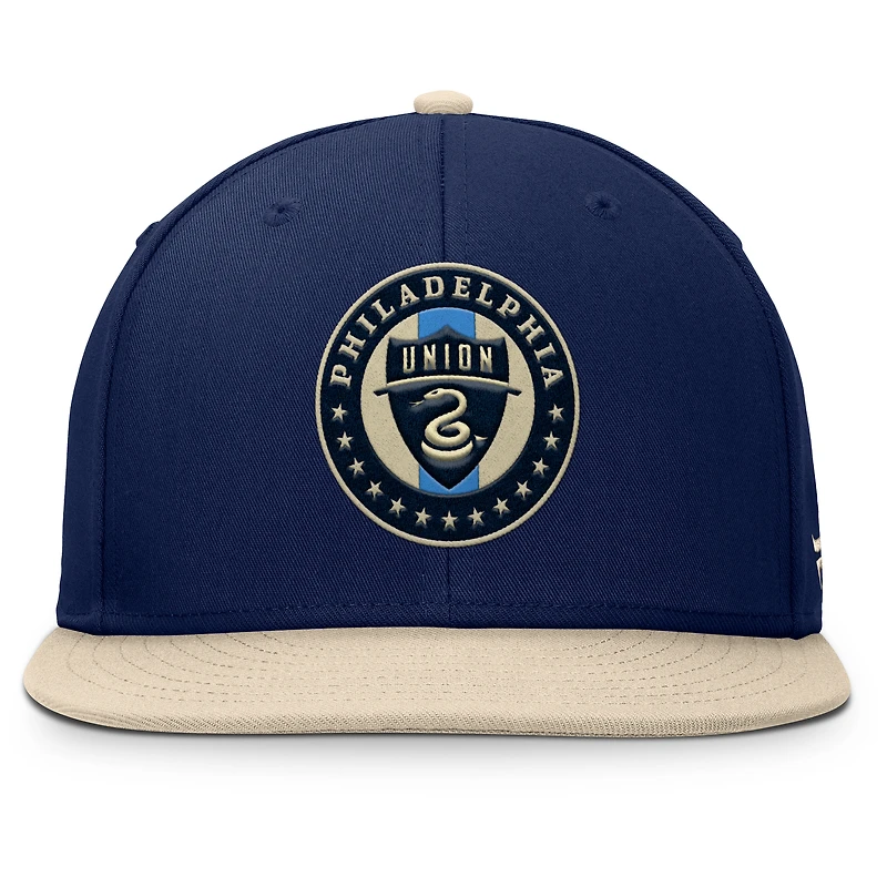 Casquette snapback Fanatics Navy Philadelphia Union pour homme