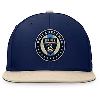 Casquette snapback Fanatics Navy Philadelphia Union pour homme