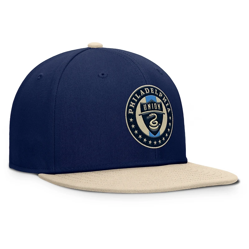 Casquette snapback Fanatics Navy Philadelphia Union pour homme