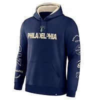 Men's Fanatics Navy Philadelphia Union Penalty Kick Legacy Pullover Hoodie