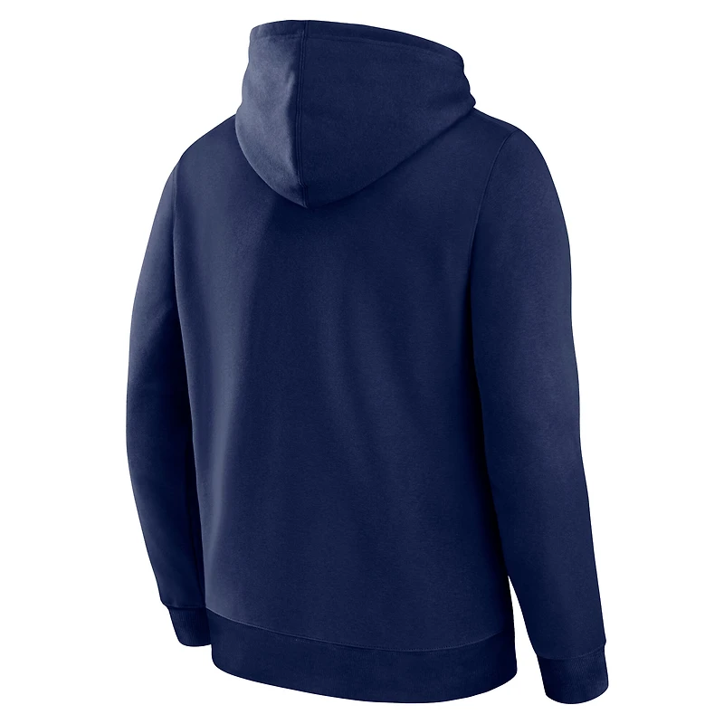 Men's Fanatics Navy Philadelphia Union Penalty Kick Legacy Pullover Hoodie