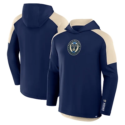 Men's Fanatics Navy Philadelphia Union Red Card Transitional Pullover Hoodie