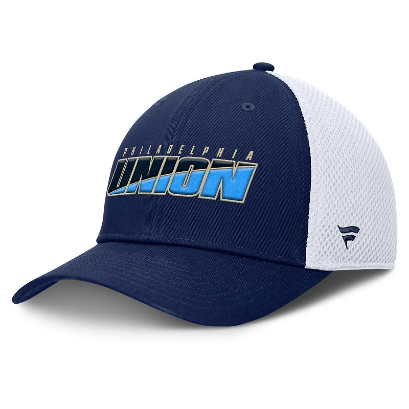 Casquette Flex Fanatics bleu marine pour homme Philadelphia Union Rocket
