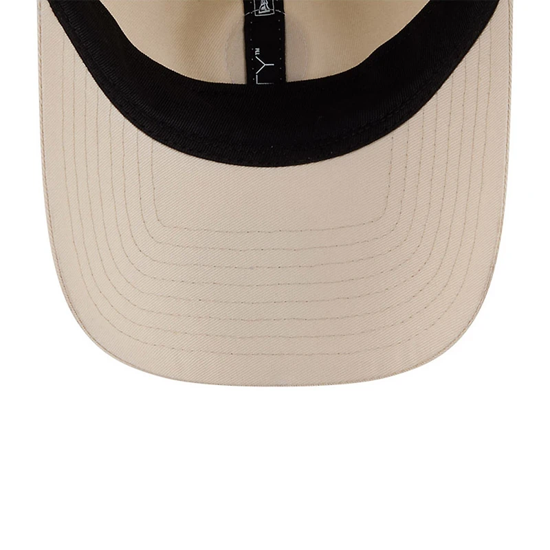 Men's New Era Beige Philadelphia Union Micro Team Logo 9TWENTY Adjustable Hat