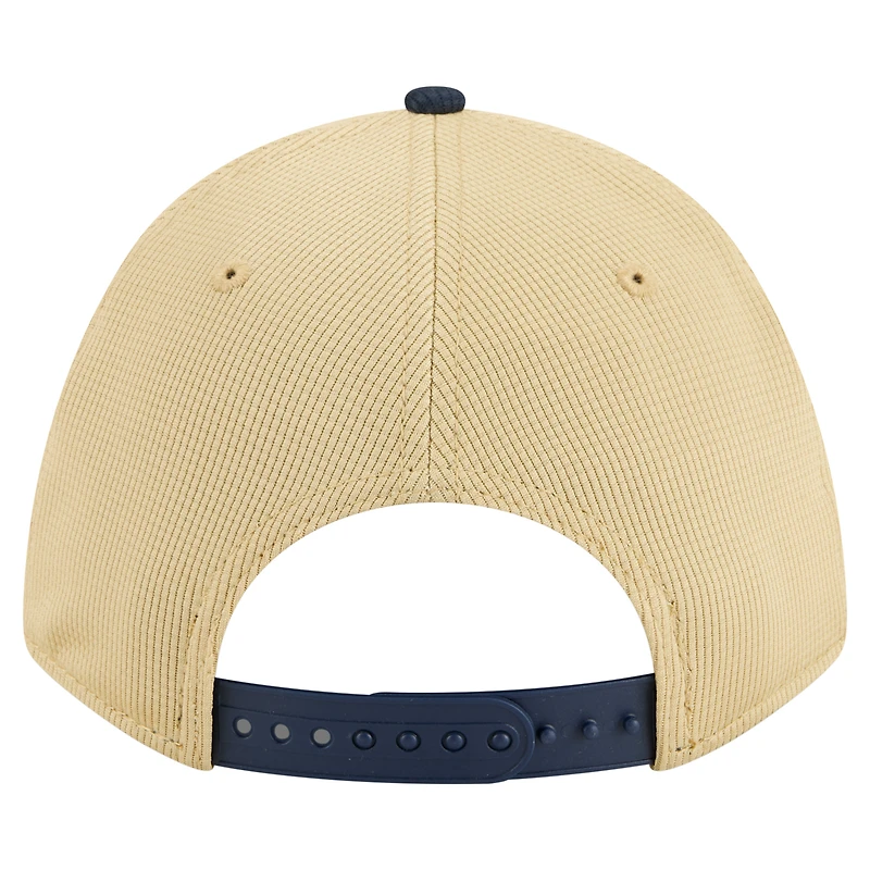 Men's New Era Gold Philadelphia Union 2025 Jersey Hook 9FORTY M-Crown Adjustable Hat