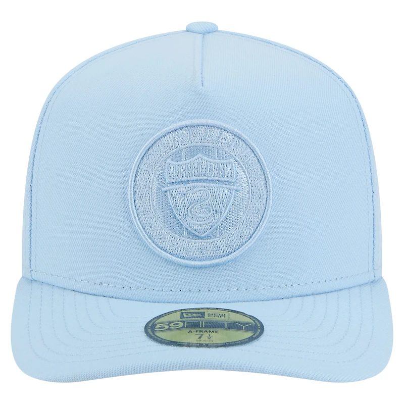 Casquette ajustée A-Frame 59FIFTY bleu clair Philadelphia Union Color Pack pour homme de New Era