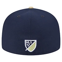 Men's New Era  Navy Philadelphia Union 2025 Kickoff 59FIFTY Fitted Hat