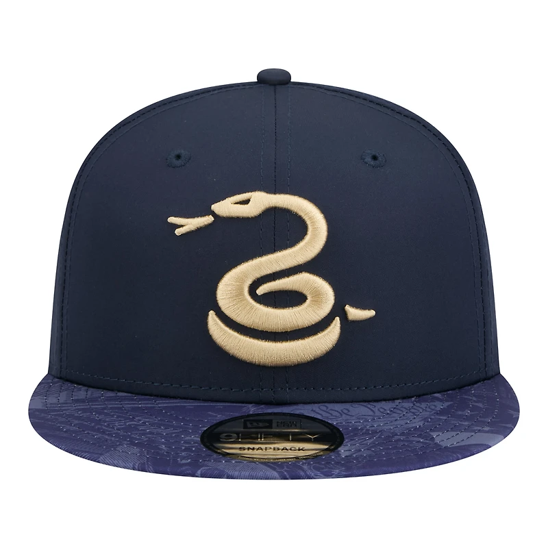 Casquette snapback New Era bleu marine Philadelphia Union 2026 Jersey Hook 9FIFTY pour homme