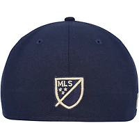 Men's New Era Navy Philadelphia Union Kick Off 59FIFTY Fitted Hat