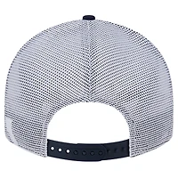 Men's New Era Navy Philadelphia Union Throwback Trucker Low Profile 9FIFTY Snapback Hat