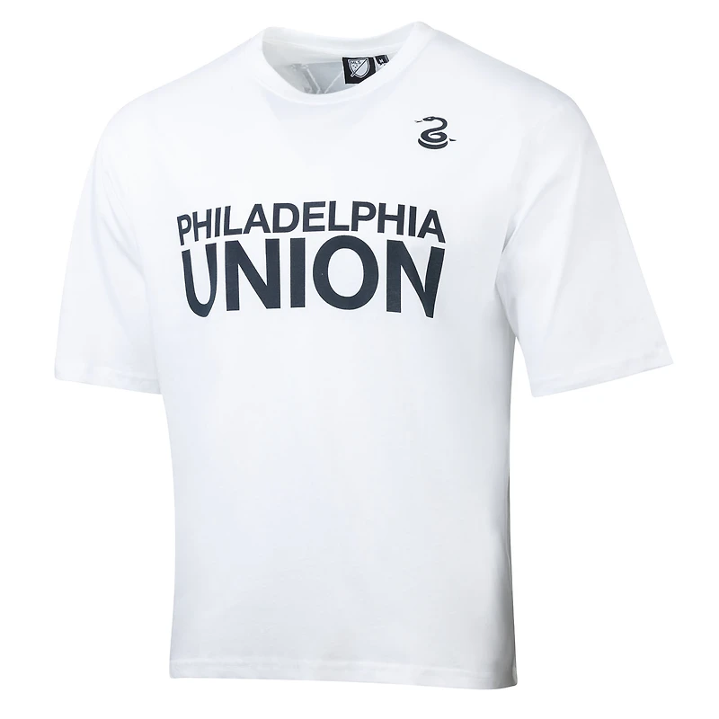 T-shirt graphique oversize blanc Philadelphia Union Celestial de la marque Men's Sport Design Sweden
