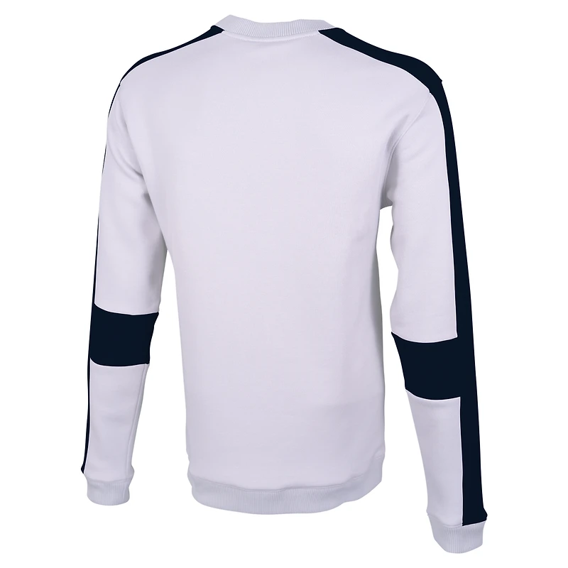 Men's Stadium Essentials White Philadelphia Union Half Time Pullover Sweatshirt