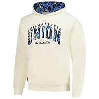 Sweat à capuche unisexe Live Breathe Futbol Cream Philadelphia Union