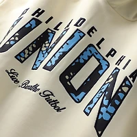 Sweat à capuche unisexe Live Breathe Futbol Cream Philadelphia Union
