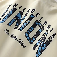Sweat-shirt unisexe Live Breathe Futbol crème Philadelphia Union