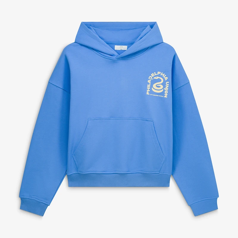 Unisex Live Breathe Futbol Light Blue Philadelphia Union Tunnel Hoodie