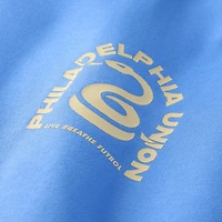 Unisex Live Breathe Futbol  Light Blue Philadelphia Union Tunnel Hoodie