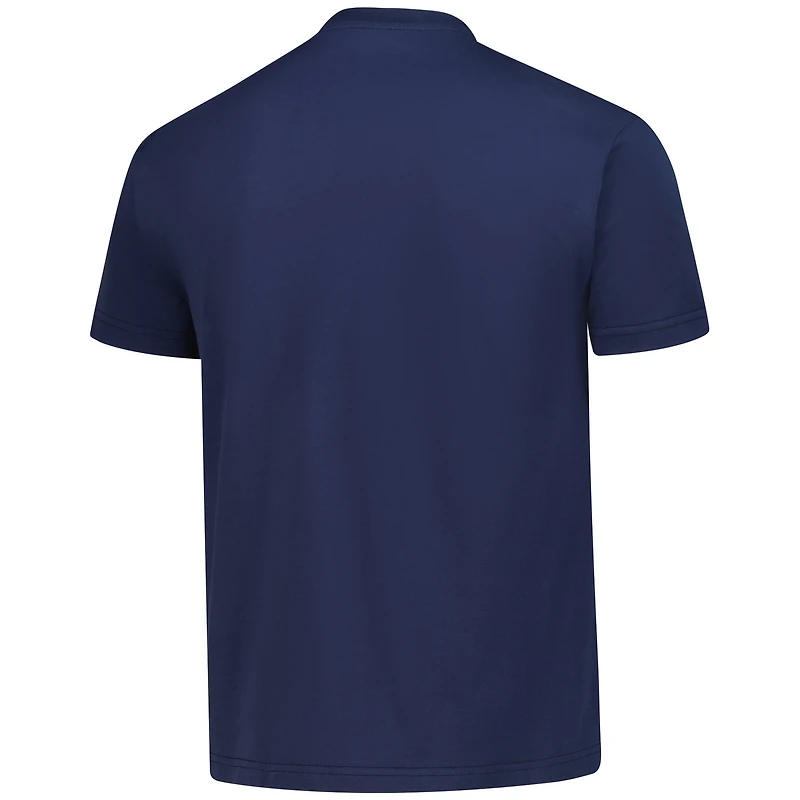 T-shirt unisexe Live Breathe Futbol bleu marine Philadelphia Union