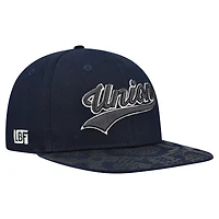 Casquette ajustable unisexe Live Breathe Futbol bleu marine Philadelphia Union Swoop