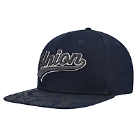 Casquette ajustable unisexe Live Breathe Futbol bleu marine Philadelphia Union Swoop