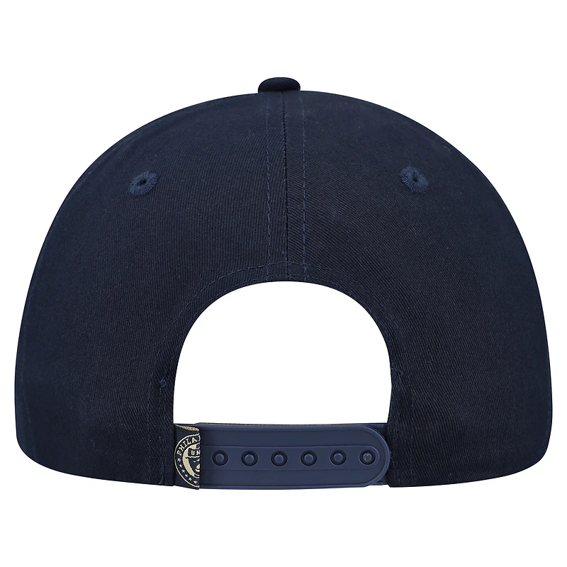 Casquette ajustable unisexe Live Breathe Futbol bleu marine Philadelphia Union Swoop