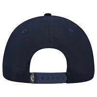 Casquette ajustable unisexe Live Breathe Futbol bleu marine Philadelphia Union Swoop