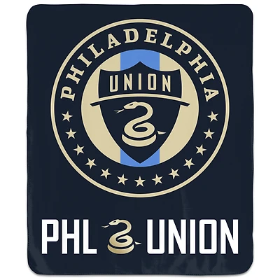 WinCraft Philadelphia Union Couverture ultra polaire 127 x 152,4 cm