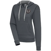 Sweat à capuche Victory métallique brossé pour femme, couleur charbon de bois, Philadelphia Union