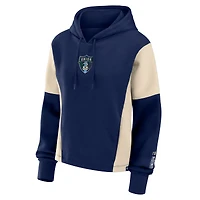 Women's Fanatics Navy Philadelphia Union Oversized Legacy Goalkeeper Pullover Hoodie