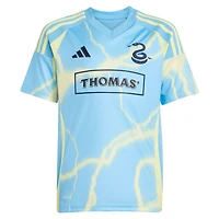 Youth adidas Cavan Sullivan Blue Philadelphia Union 2025 The Voltage Kit Replica Player Jersey