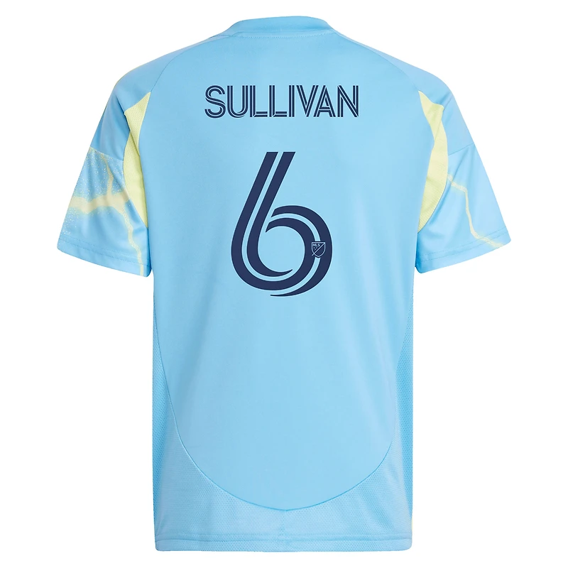 Youth adidas Cavan Sullivan Blue Philadelphia Union 2025 The Voltage Kit Replica Player Jersey