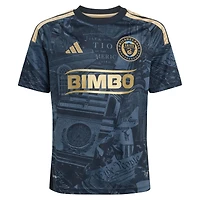 Youth adidas Navy Philadelphia Union 2026 1776 Kit Replica Jersey