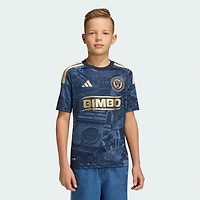 Youth adidas Navy Philadelphia Union 2026 1776 Kit Replica Jersey