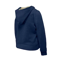 Youth Girls 5th & Ocean by New Era  Navy Philadelphia Union Boxy Full-Zip Hoodie