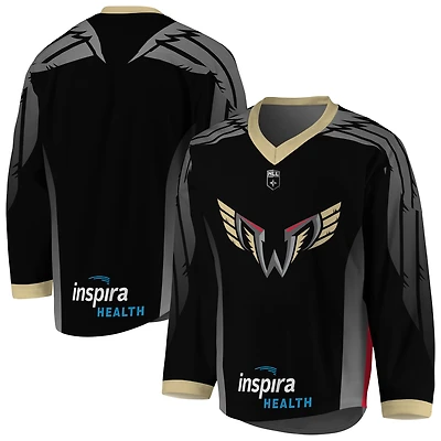 Youth Black/Gray Philadelphia Wings Replica Jersey