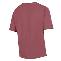 Men's ComfortWash Maroon Phillips Exeter Academy Big Red Arch Logo Garment Dyed T-Shirt