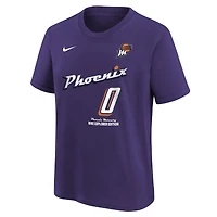 T-shirt Nike Satou Sabally Purple Phoenix Mercury Explorer Edition avec nom et numéro