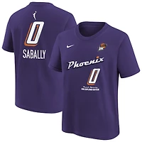 T-shirt Nike Satou Sabally Purple Phoenix Mercury Explorer Edition avec nom et numéro