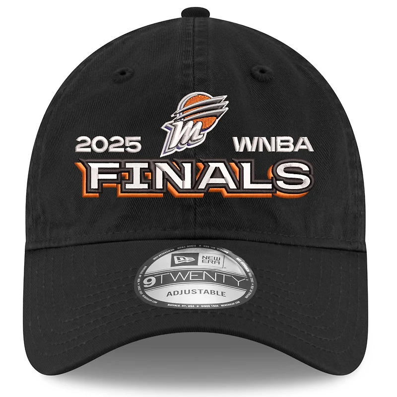 Men's New Era Black Phoenix Mercury 2025 WNBA Finals 9TWENTY Adjustable Hat