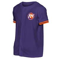 Maillot de baseball New Era violet Phoenix Mercury pour homme, édition spéciale draft WNBA 2026.