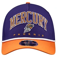 Casquette ajustable New Era Purple Phoenix Mercury Bold Arch COOLERA 9FORTY A-Frame M-Crown pour homme