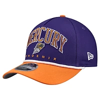 Men's New Era Purple Phoenix Mercury Bold Arch COOLERA 9FORTY A-Frame M-Crown Adjustable Hat