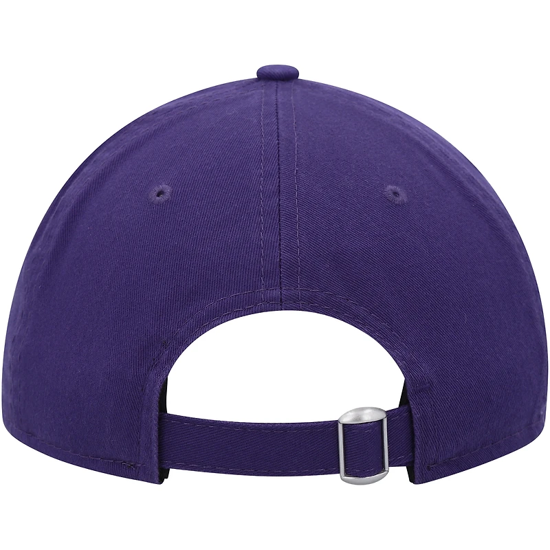 Casquette ajustable 9TWENTY avec logo Phoenix Mercury Core violet New Era pour hommes