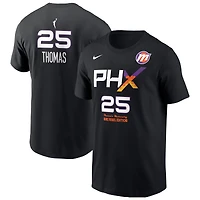 Men's Nike Alyssa Thomas Black Phoenix Mercury Name & Number Rebel Edition T-Shirt