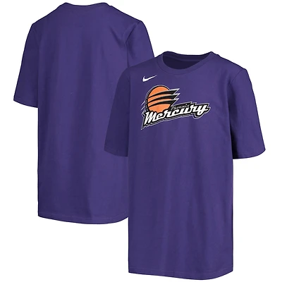 T-shirt Nike Phoenix Mercury WNBA pour homme avec logo violet