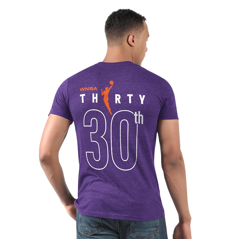 Men's Starter  Purple Phoenix Mercury WNBA 30th Anniversary Prime Time T-Shirt