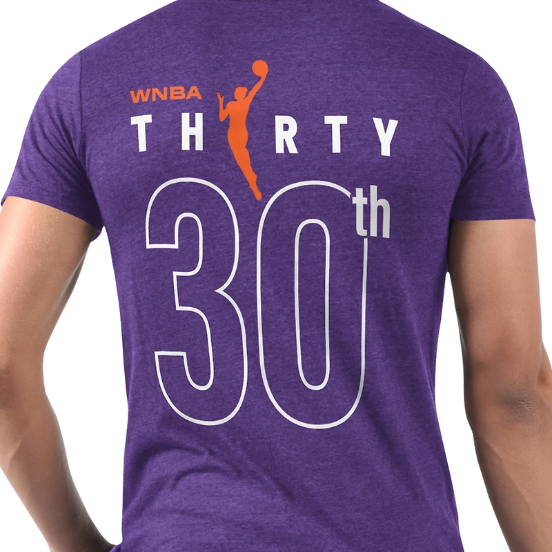 Men's Starter  Purple Phoenix Mercury WNBA 30th Anniversary Prime Time T-Shirt