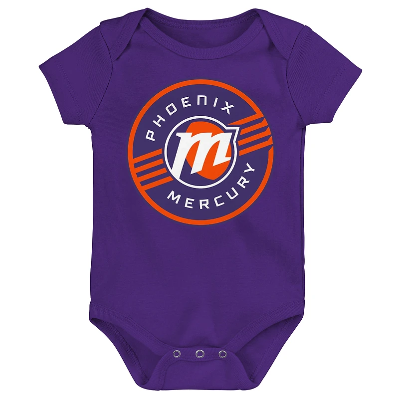 Newborn Outerstuff Phoenix Mercury Destiny 3-Piece Creeper Set