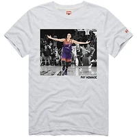 Unisex Homage Diana Taurasi Ash Phoenix Mercury Pay T-Shirt