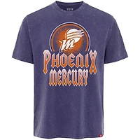 T-shirt unisexe Sportiqe Purple Phoenix Mercury Rock & Roll Collection Angus Mineral Wash Premium